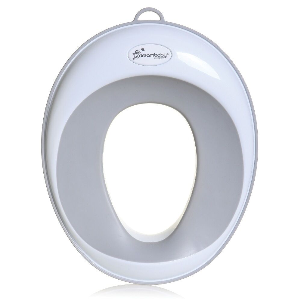 Dreambaby EZY-Toilet Trainer Seat Potty Topper Baby 12m+ Grey