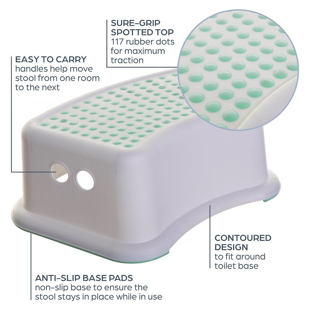 Dreambaby Step Stool Aqua Dots