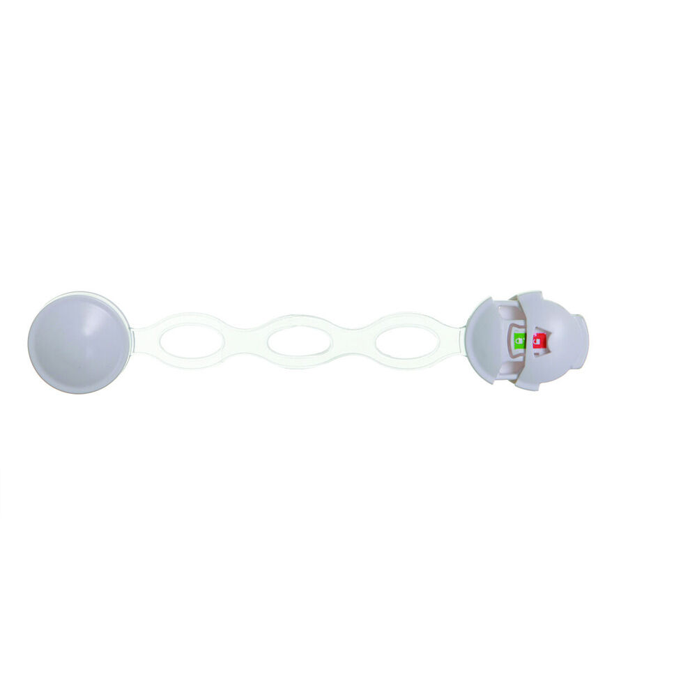 4x 3pc Dreambaby Ezy-Check Multi-Use Latch Safety Lock - White