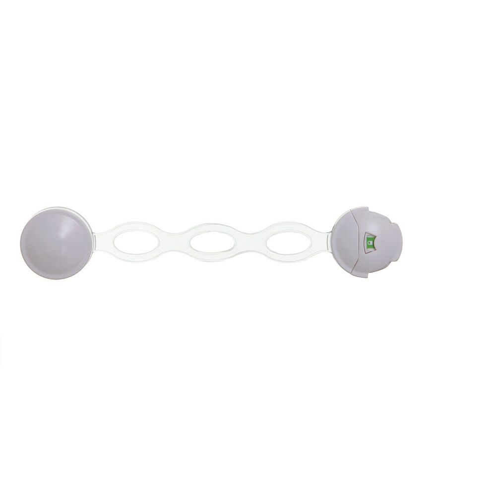 4x 3pc Dreambaby Ezy-Check Multi-Use Latch Safety Lock - White