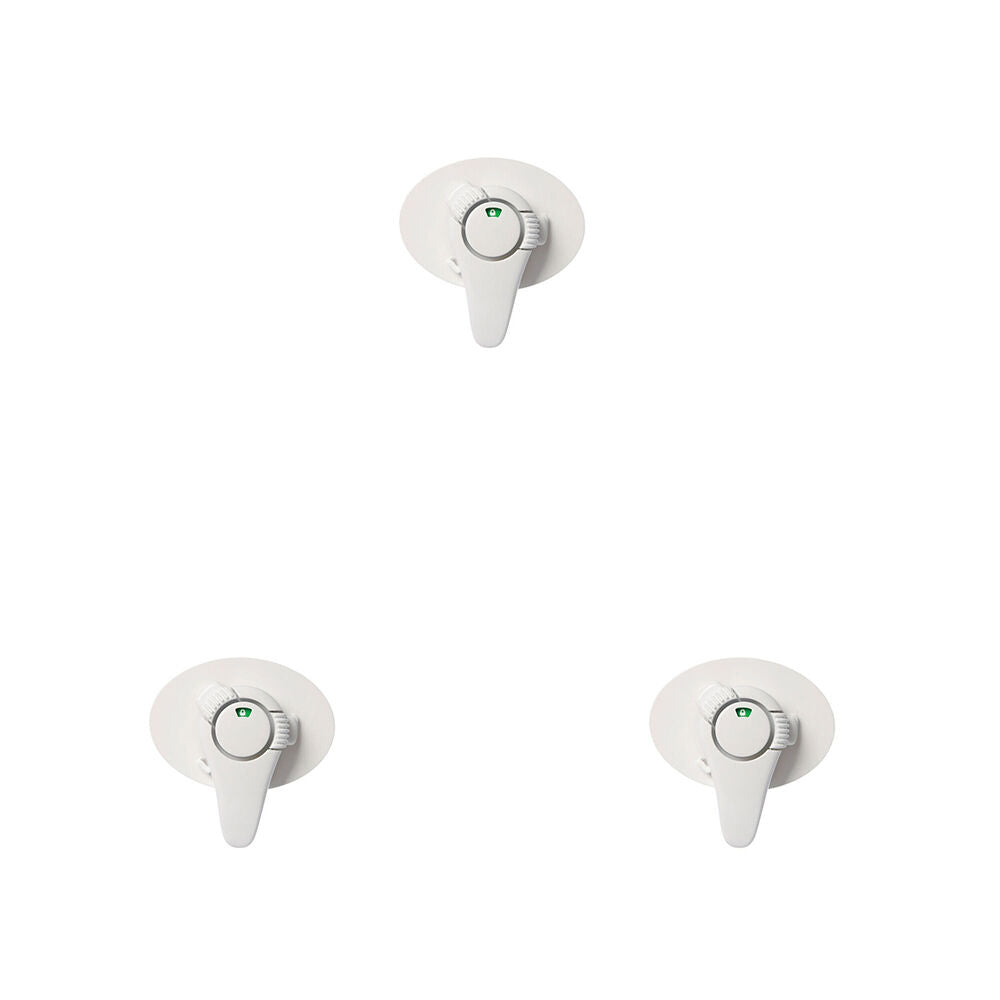 3PK Dreambaby Ezy-Check Swivel Lock Appliance Latch Childproof