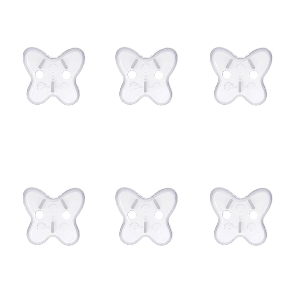 6x 10pc Dreambaby Butterfly Outlet Plugs Childproof Electrical Covers