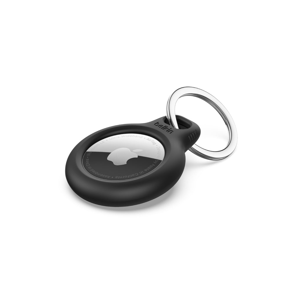 Belkin Secure Holder w/ Key Ring For Apple AirTag - Black