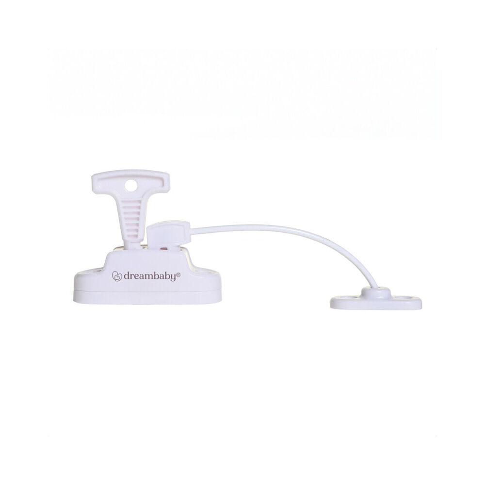 4PK Dreambaby Breezz-Lock Keyed Window Restrictor Window Lock