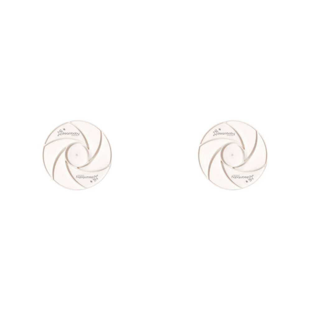 2x 2pc Dreambaby Protect A Wall Protector Mounting Cup - White