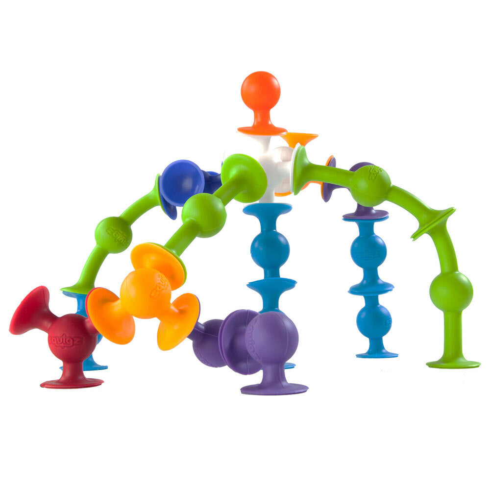 24pc Fat Brain Toys Squigz Starter Suction Construction Toy Set 3+