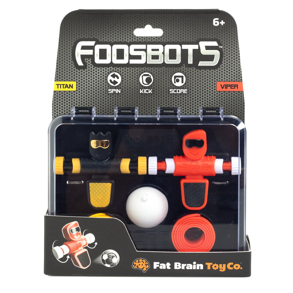 2pc Foosbots Kids/Childrens Fun Play Toy Playset 6+