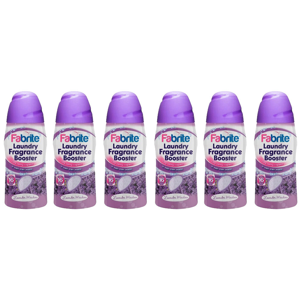 6PK Fabrite Laundry Fragrance Booster 350g - Lavender Meadow