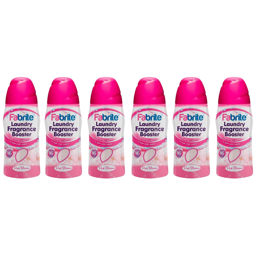 6PK Fabrite Laundry Fragrance Booster 350g - Pink Blossom