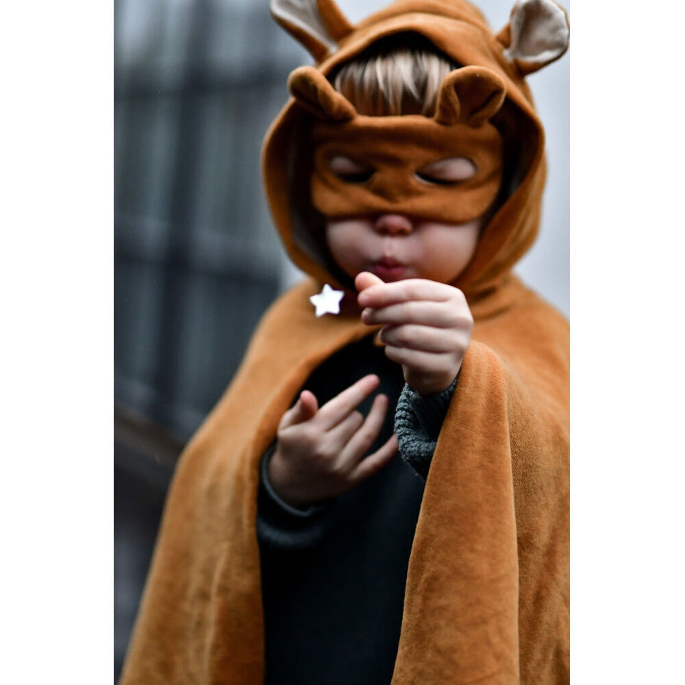 2PK Fabelab Dress-Up Animal Mask Kids/Toddler Role Play Costume Bear 3y+