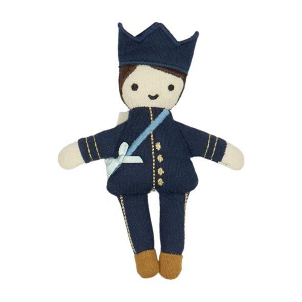 2pc Fabelab Organic Cotton Kids Toy Pocket Friend Queen and King 14cm 0y+