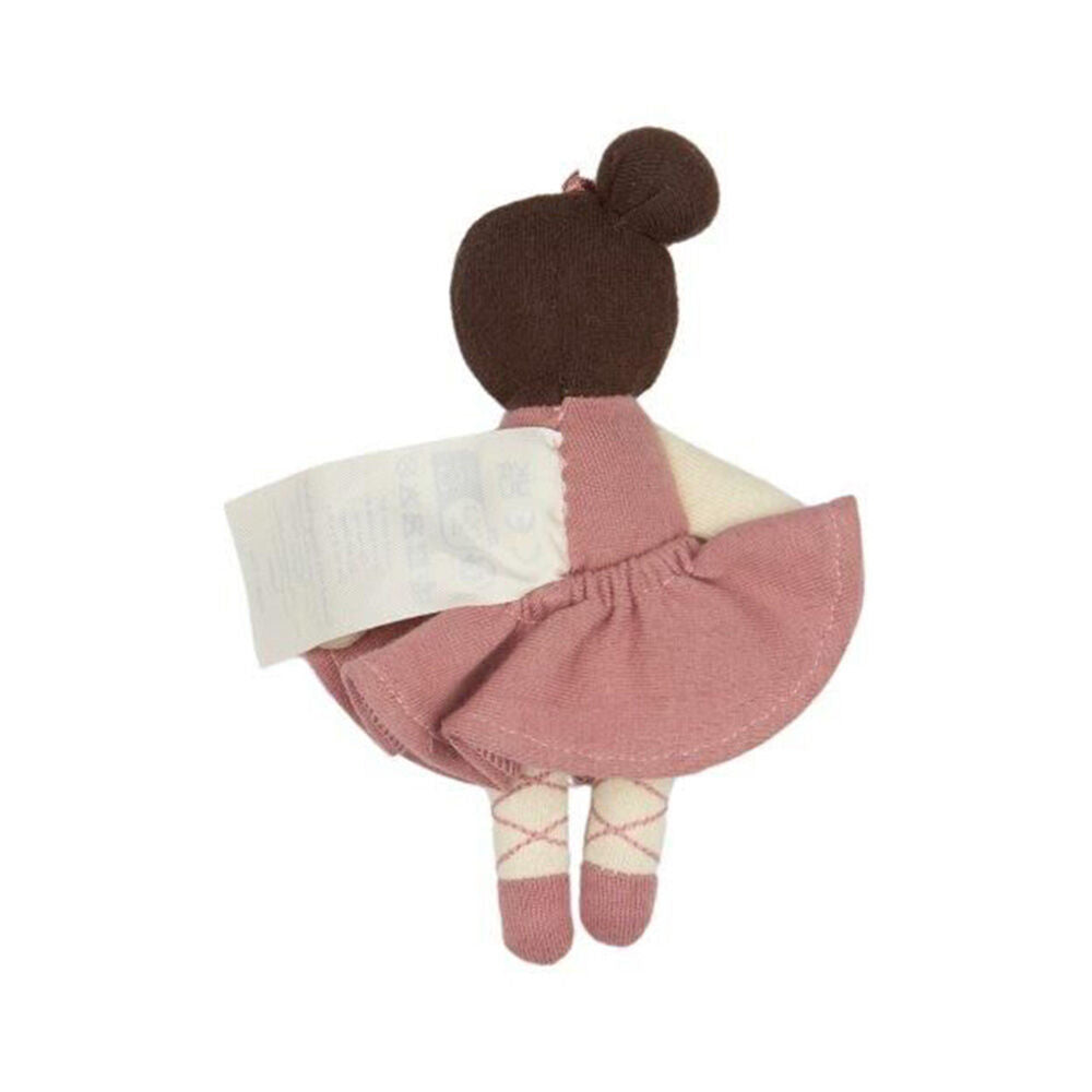 Fabelab Organic Soft Cotton Baby/Infant Toy Pocket Friend Ballerina 14cm 0y+