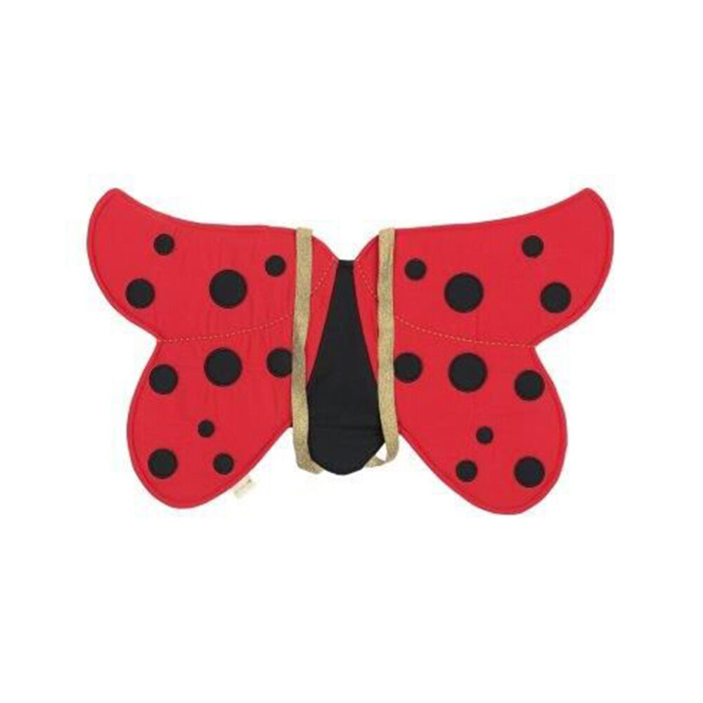 Fabelab Organic Cotton Kids/Children Dress Up Wings Ladybug 3y+