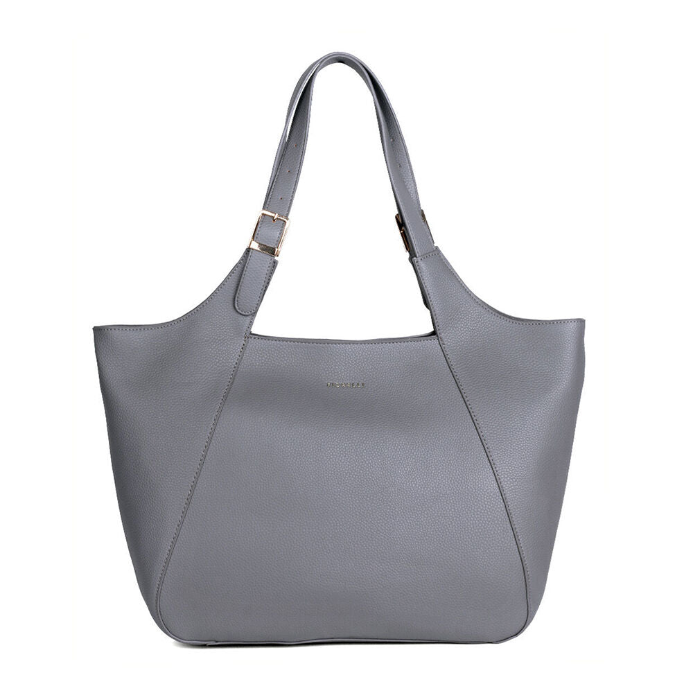 Fiorelli Women's Taylor Shoulder Tote Bag w/ Dual Slip Pocket 36x32cm Grey