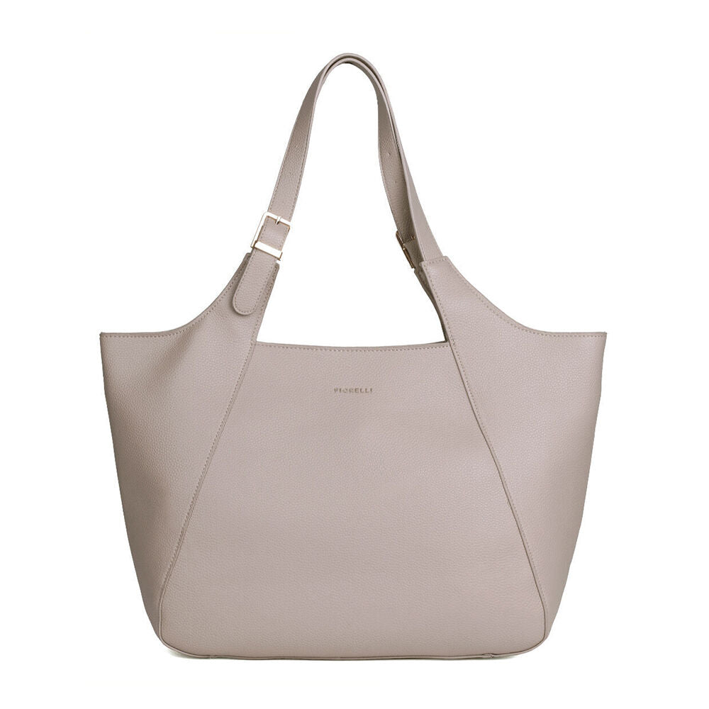 Fiorelli Women's Taylor Shoulder Tote Bag w/ Dual Slip Pocket 36x32cm Taupe