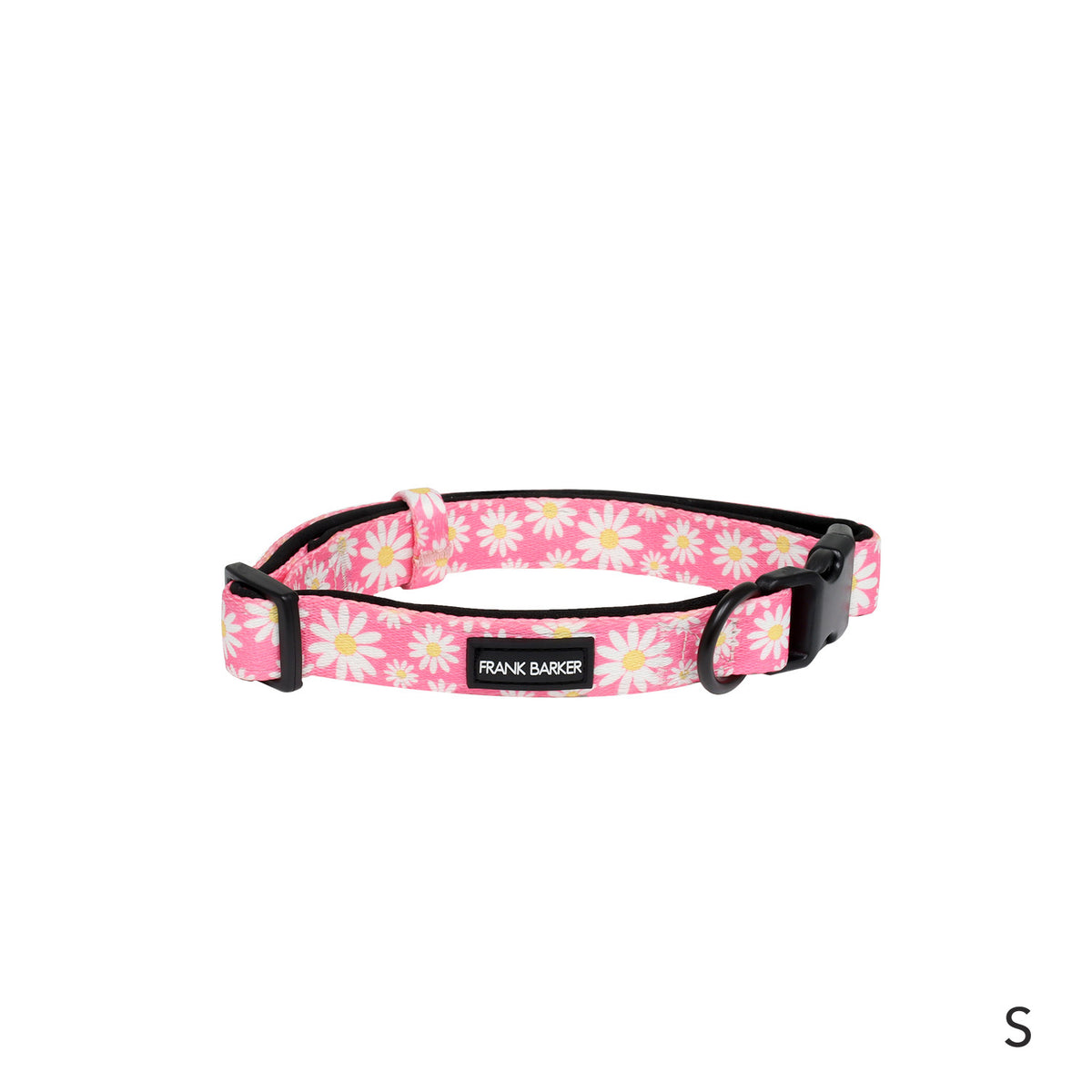 2PK Splosh Frank Barker S Pink Daisies Dog Collar Adjustable 25-40cm
