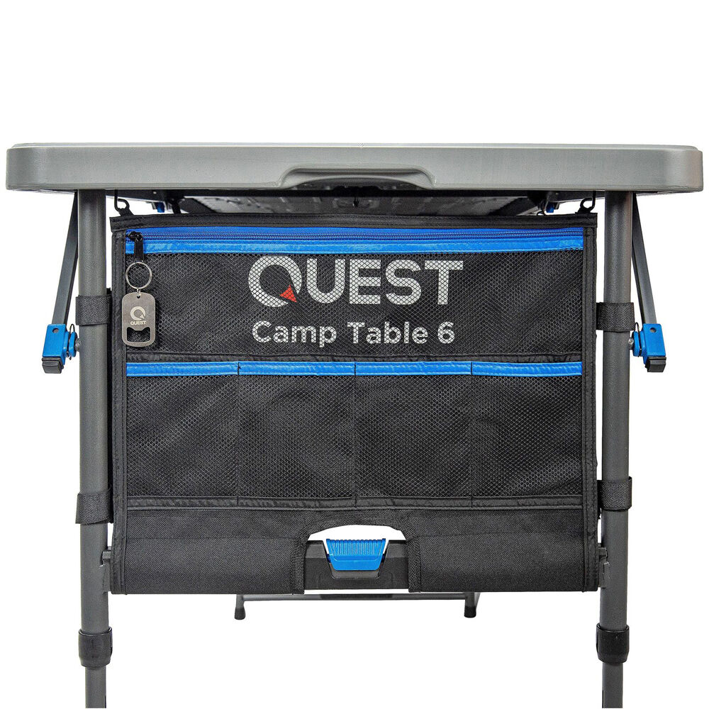 Quest Outdoors Folding Portable Outdoor Camping/Picnic Table 6