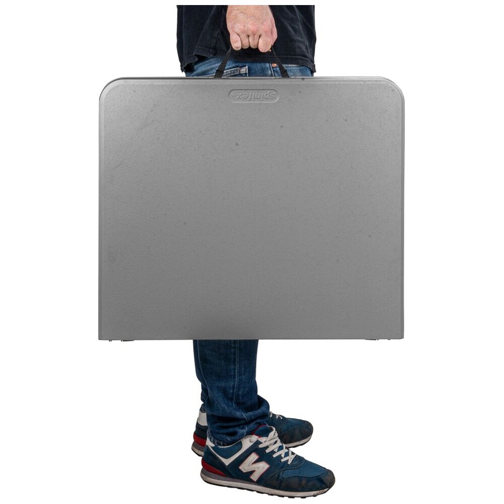 Quest Outdoors Handy 100 Folding Table Height Adjustable Camping 101x61cm