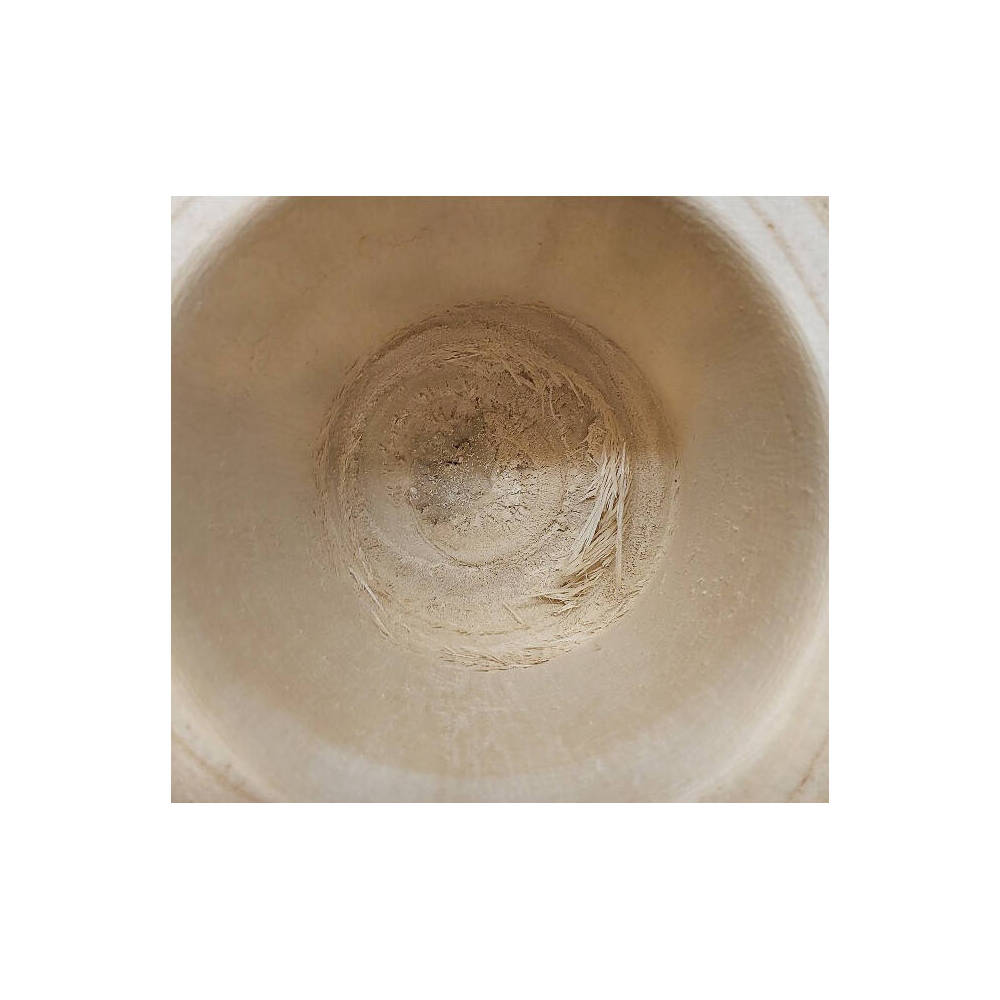 LVD Planter Footed Plant/Flower Pot Medium 21x26cm - Natural