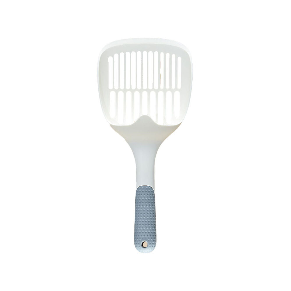 4PK Freecat Jumbo Sized Rust Proof Pet Cat Litter Shovel Scoop White/Blue