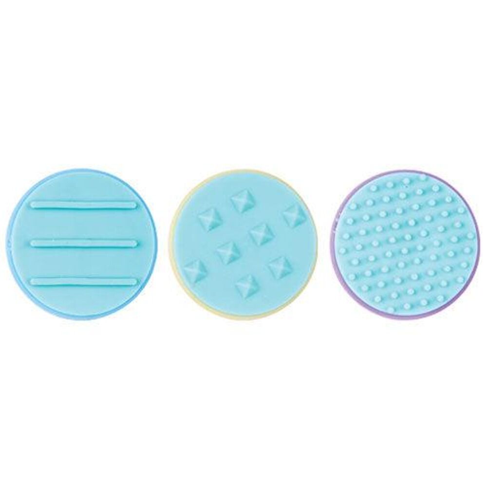 2x 3pc First Creations Easi-Grip Modelling Clay Texture Stamps Kids Activity 12m+