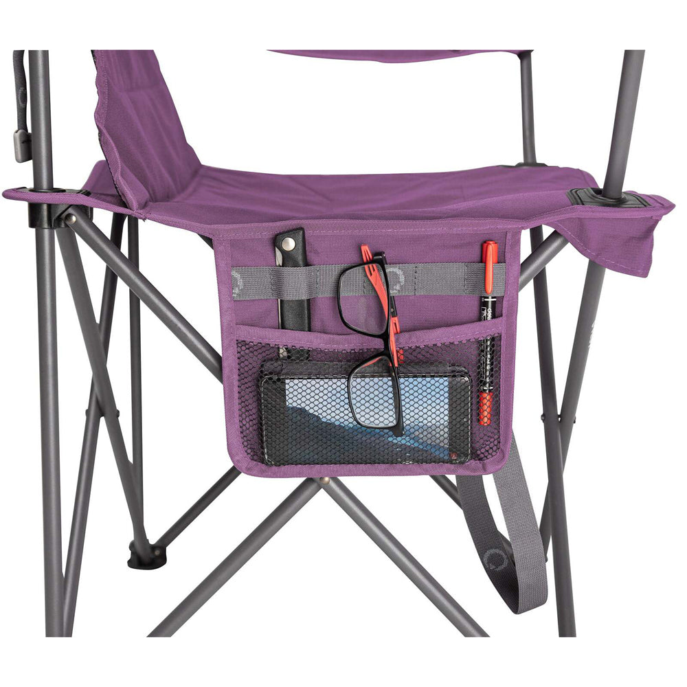 2PK Quest Outdoors Steel Frame Little Mutha Camp Chair - Purple
