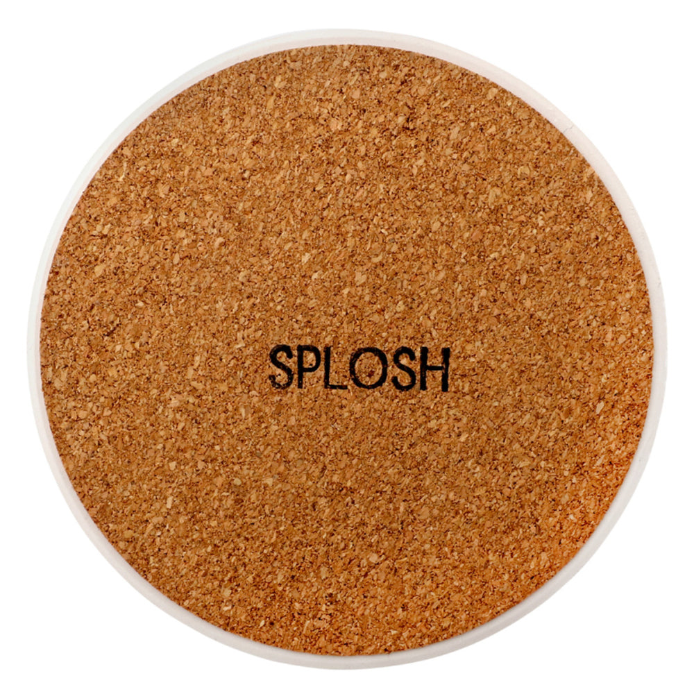8PK Splosh Fathers Day 10.5cm Ceramic Best Dad Ever Coaster Round