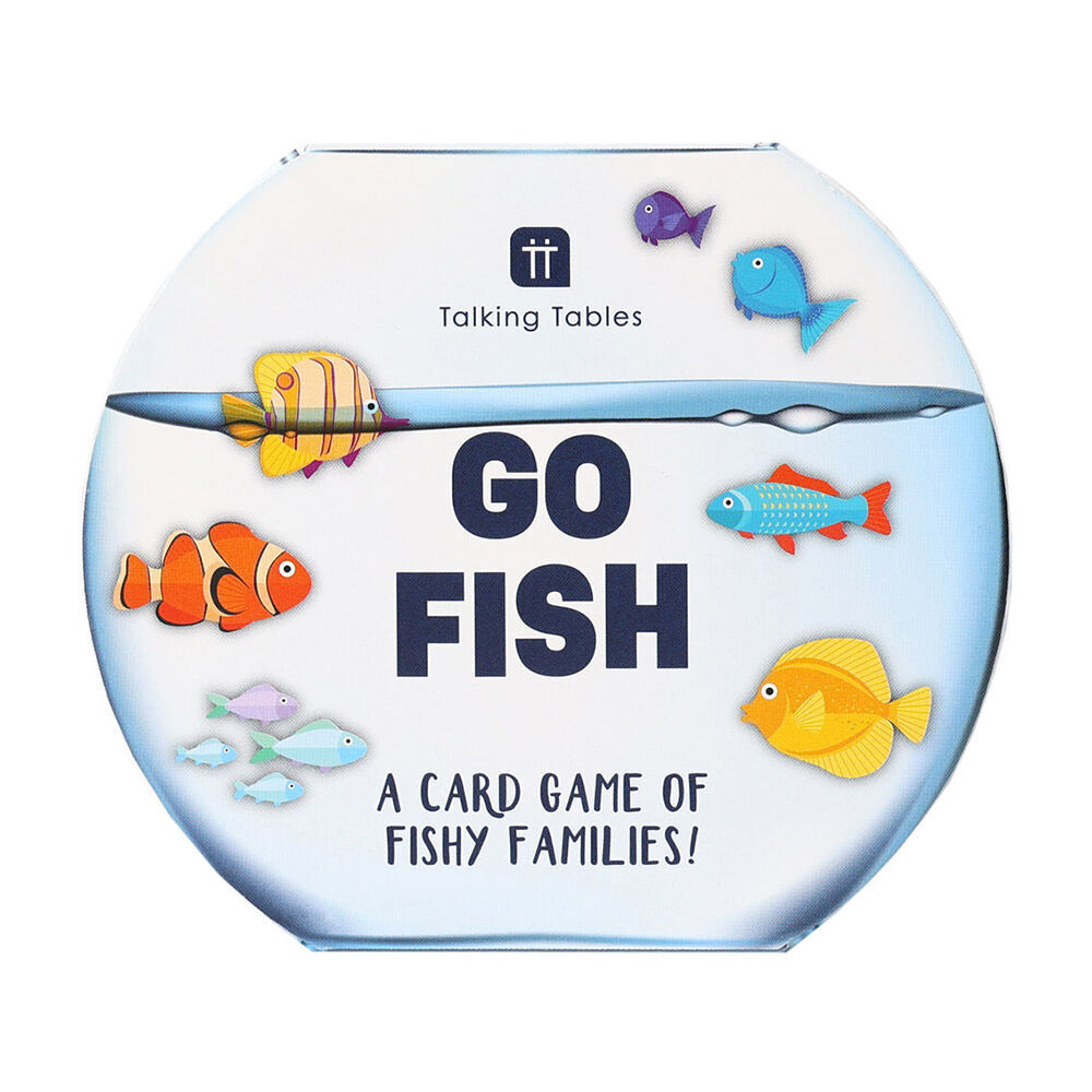 2PK Talking Tables Go Fish Card Game Educational/Learning Kids/Childen 6+