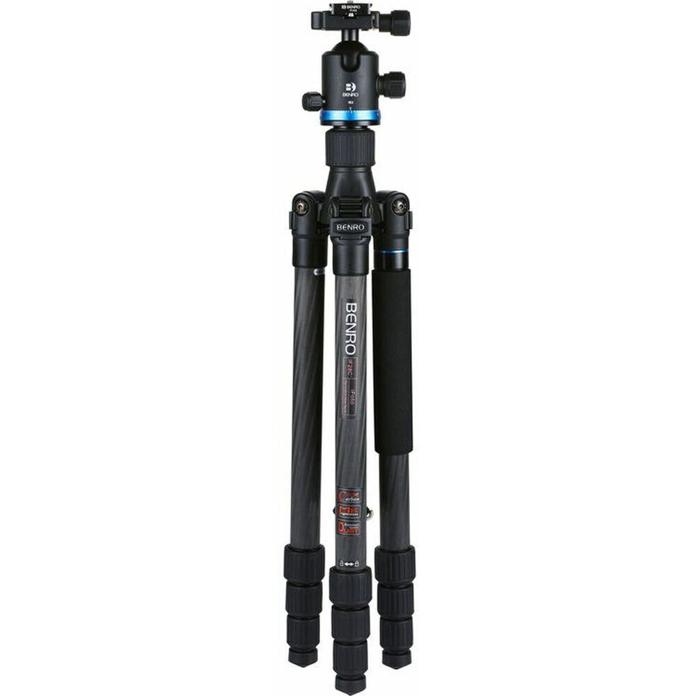 Benro iFoto Carbon Fibre Tripod Kit B2 Ball Head w/ Twist Lock 165cm