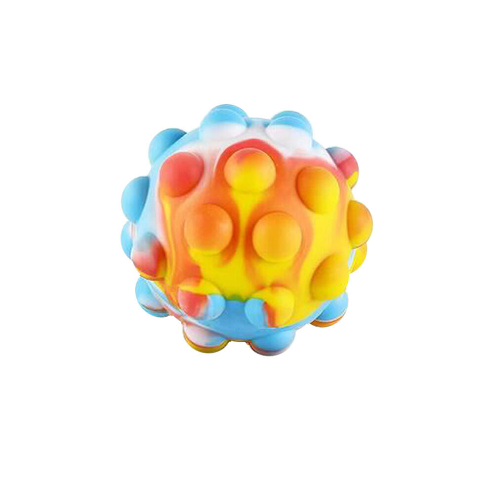 6PK Kids Gigantic Bubble Pop Fidget Squeeze Ball Toy Assorted 10cm 3y+
