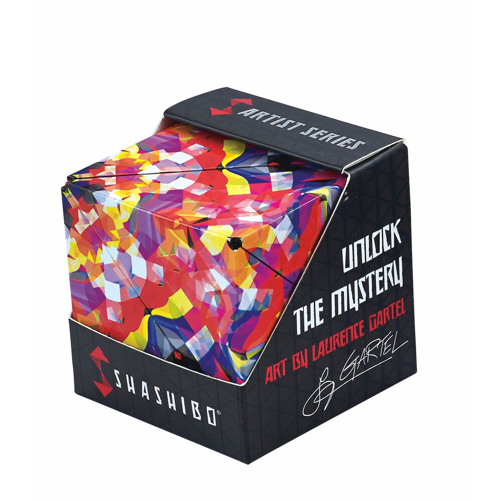 Shashibo Magnetic Puzzle Cube Artist Series 6.1cm - Assorted 8y+