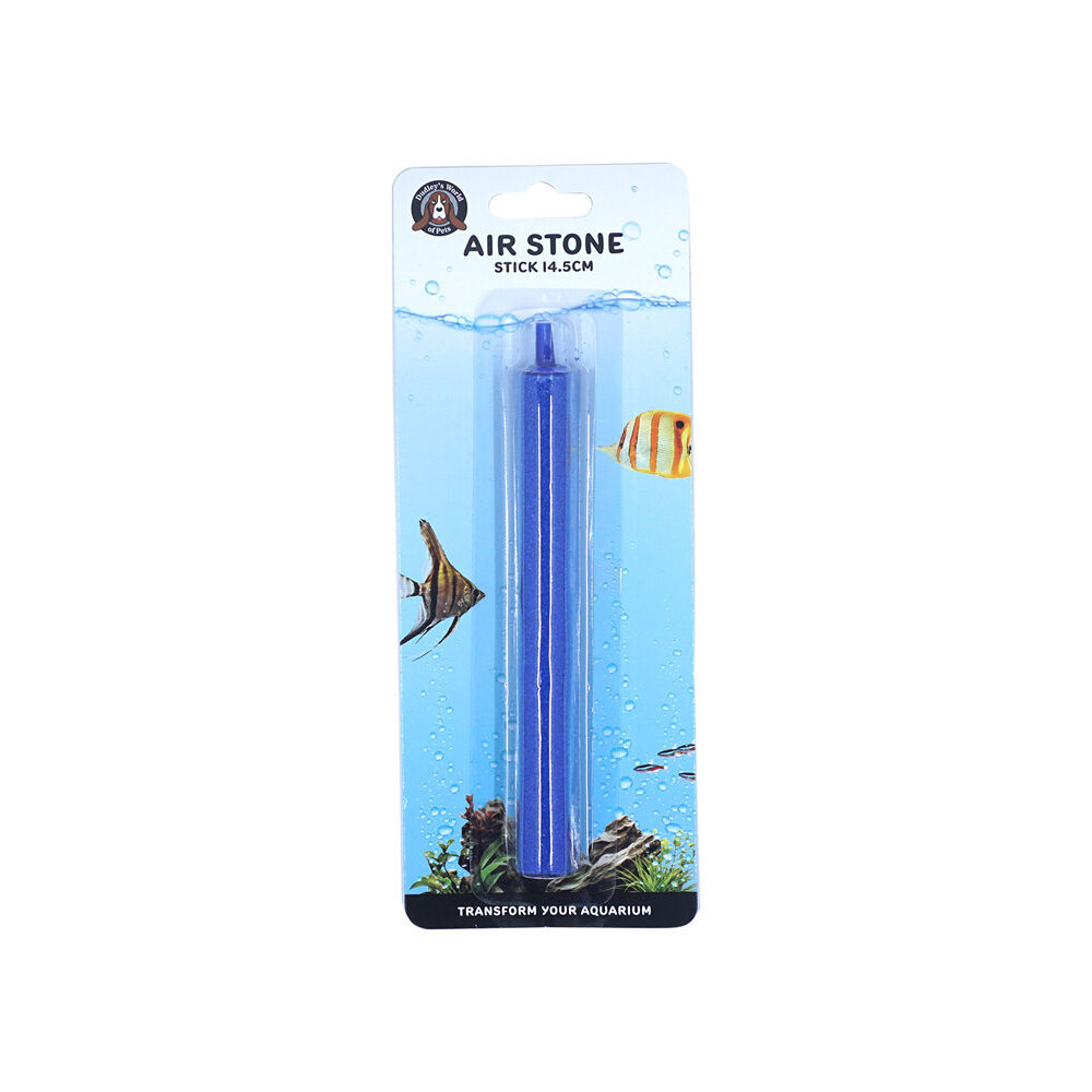 12PK Dudley's World Of Pets Stick Aquarium/Tank Airstone 15cm - Blue