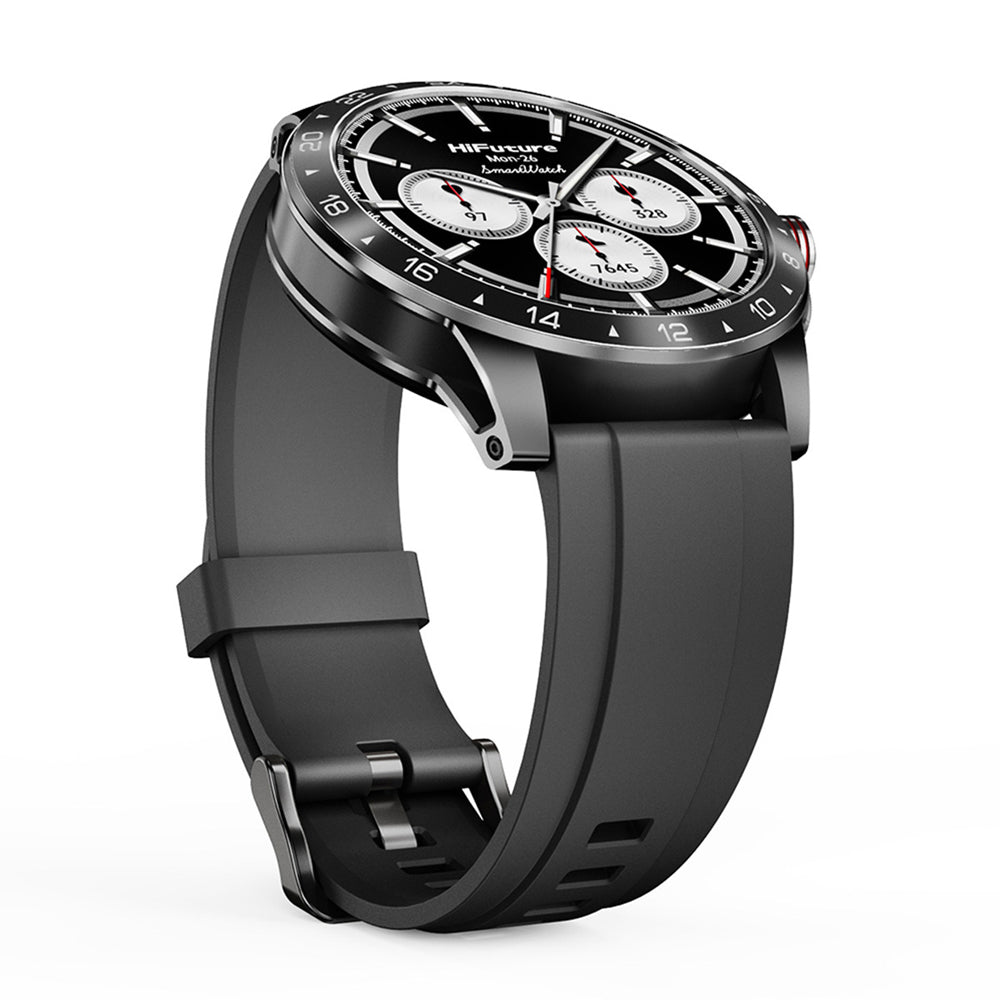 HiFuture FLEX2 Sports/Fitness Smart Watch 1.39" FHD Display - Black