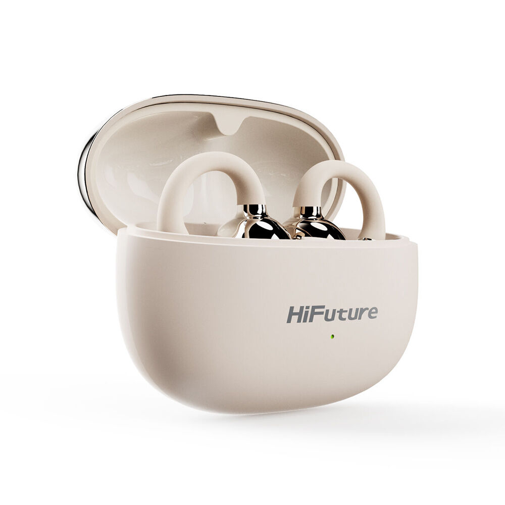 HiFuture FlexClip Open Ear Wireless Bluetooth Earbuds - Champagne Gold