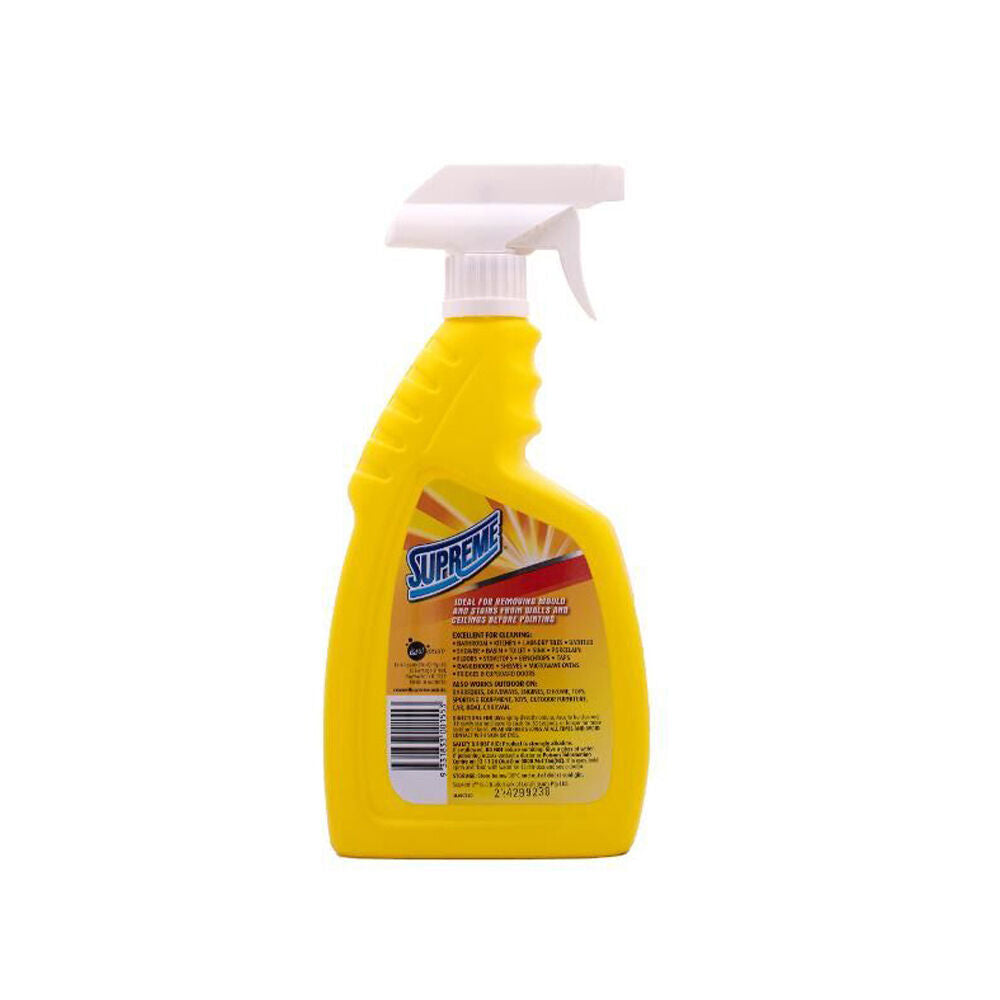 12PK Supreme Sugar Soap Surface Cleaner Degreaser 750ml