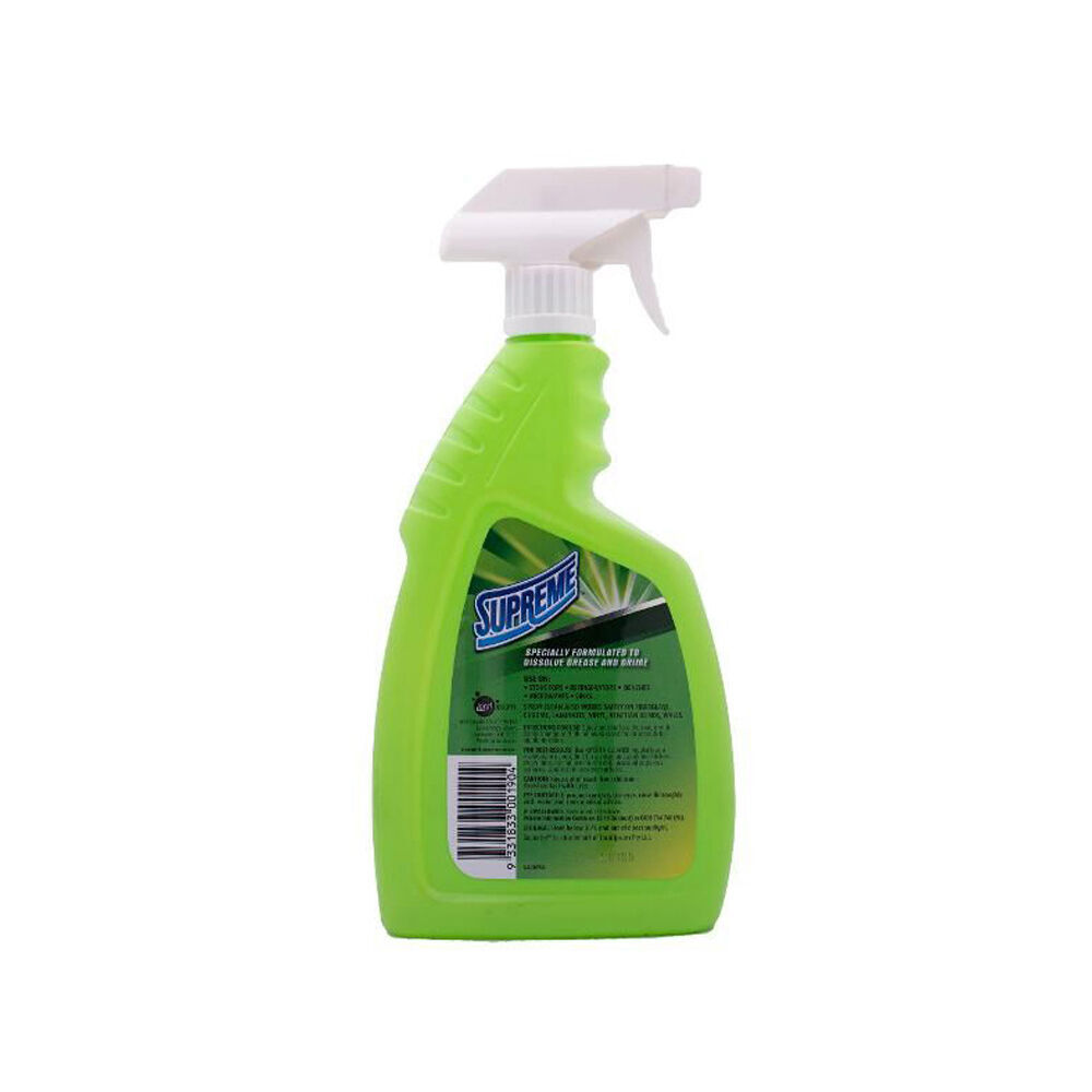 12PK Supreme Citrus Kitchen Surface Cleaner Degreaser Spray 750ml