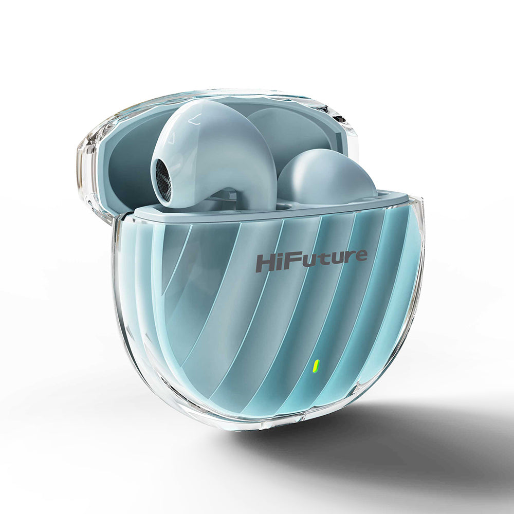 HiFuture Flybuds3 True Wireless Bluetooth Earbuds - Blue