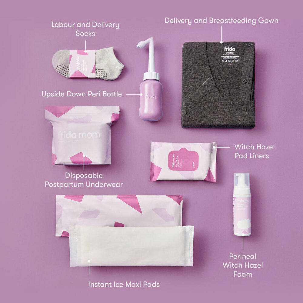 Frida Mom Labor & Delivery Kit w/ Postpartum Recovery