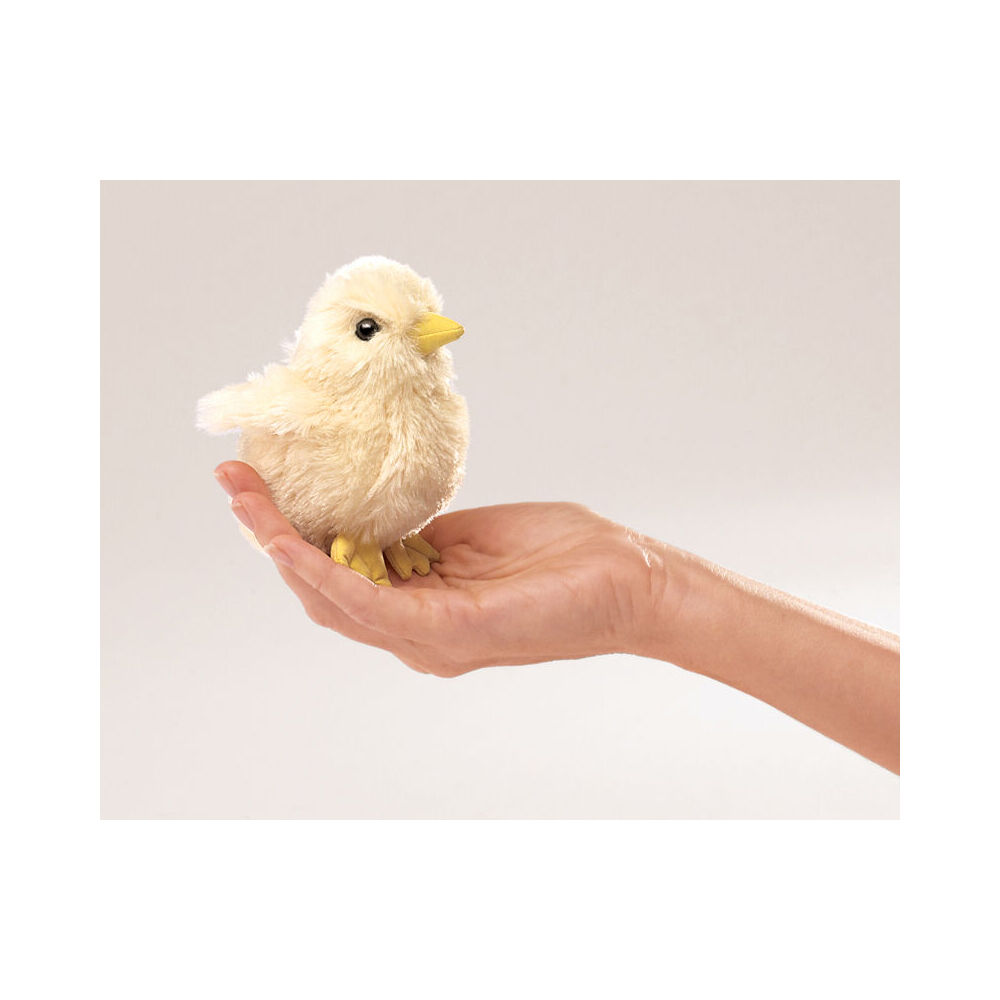 4pc Folkmanis Mini Chick Finger Puppet 8cm Kids Toy 3y+