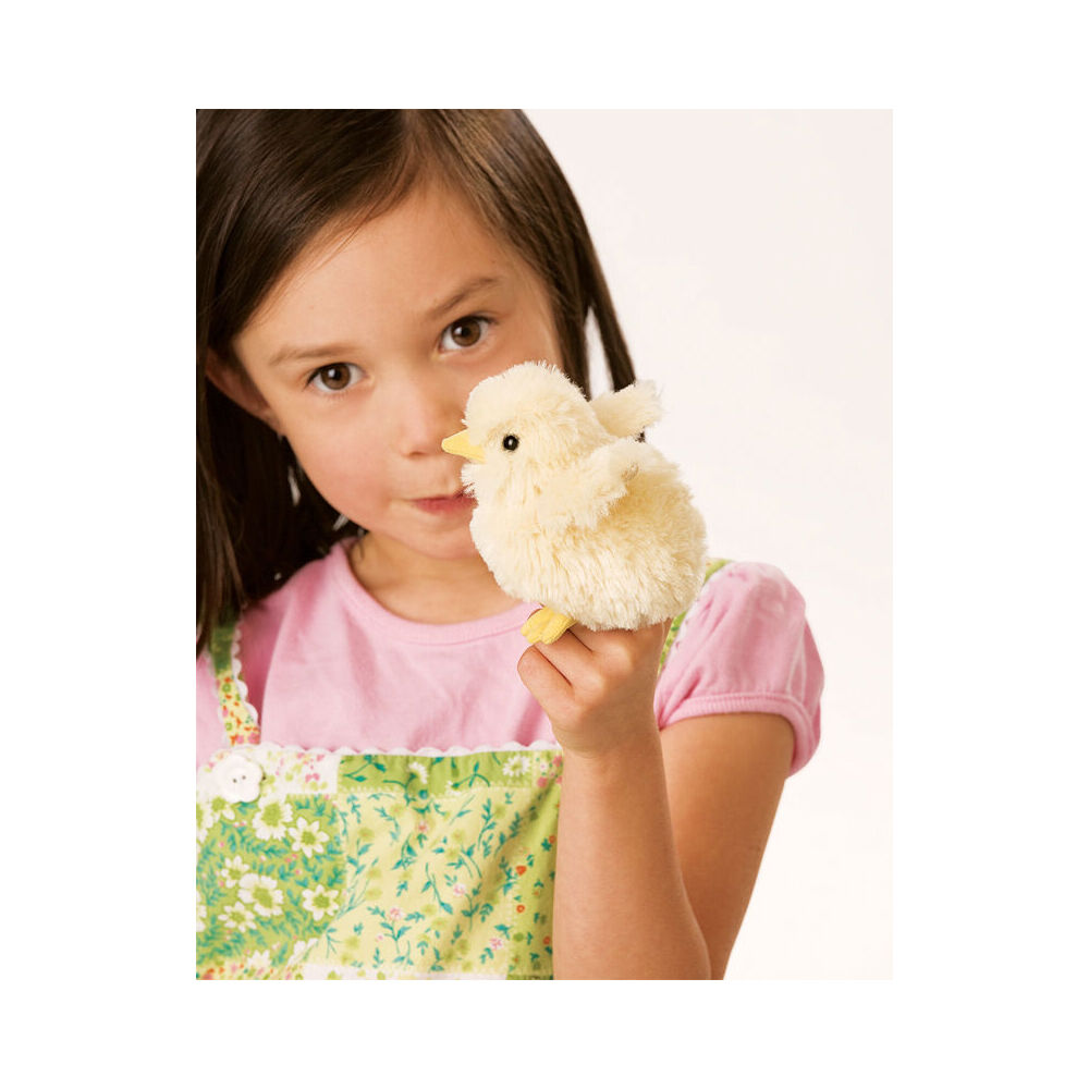 4pc Folkmanis Mini Chick Finger Puppet 8cm Kids Toy 3y+