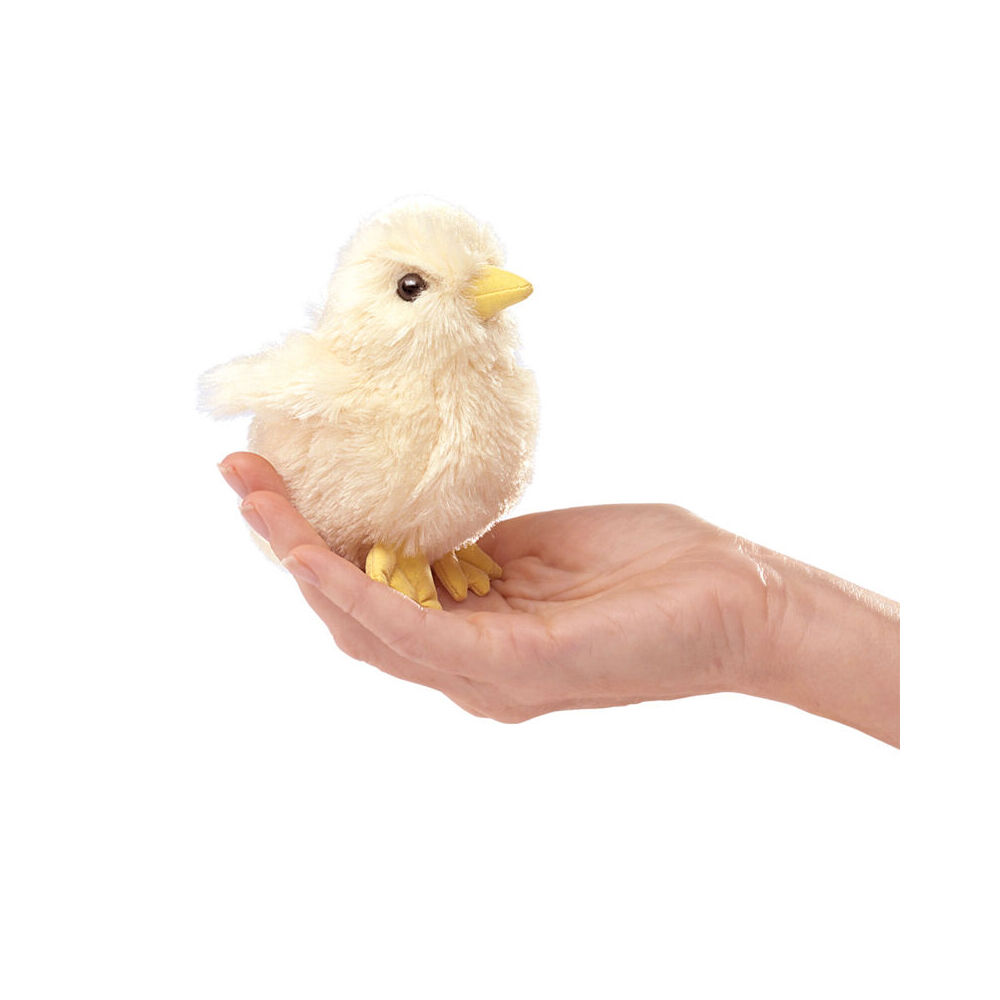 4pc Folkmanis Mini Chick Finger Puppet 8cm Kids Toy 3y+