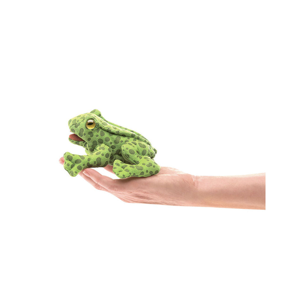 3pc Folkmanis Mini Frog Pack Finger Puppet 13x15cm Kids Toy 3y+