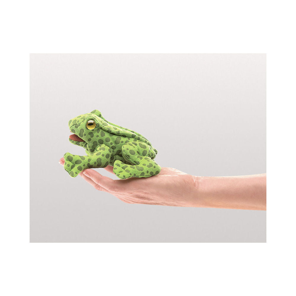 3pc Folkmanis Mini Frog Pack Finger Puppet 13x15cm Kids Toy 3y+