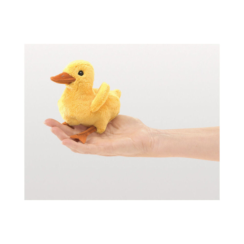 3pc Folkmanis Mini Duckling Finger Puppet 13x8cm Kids Toy 3y+