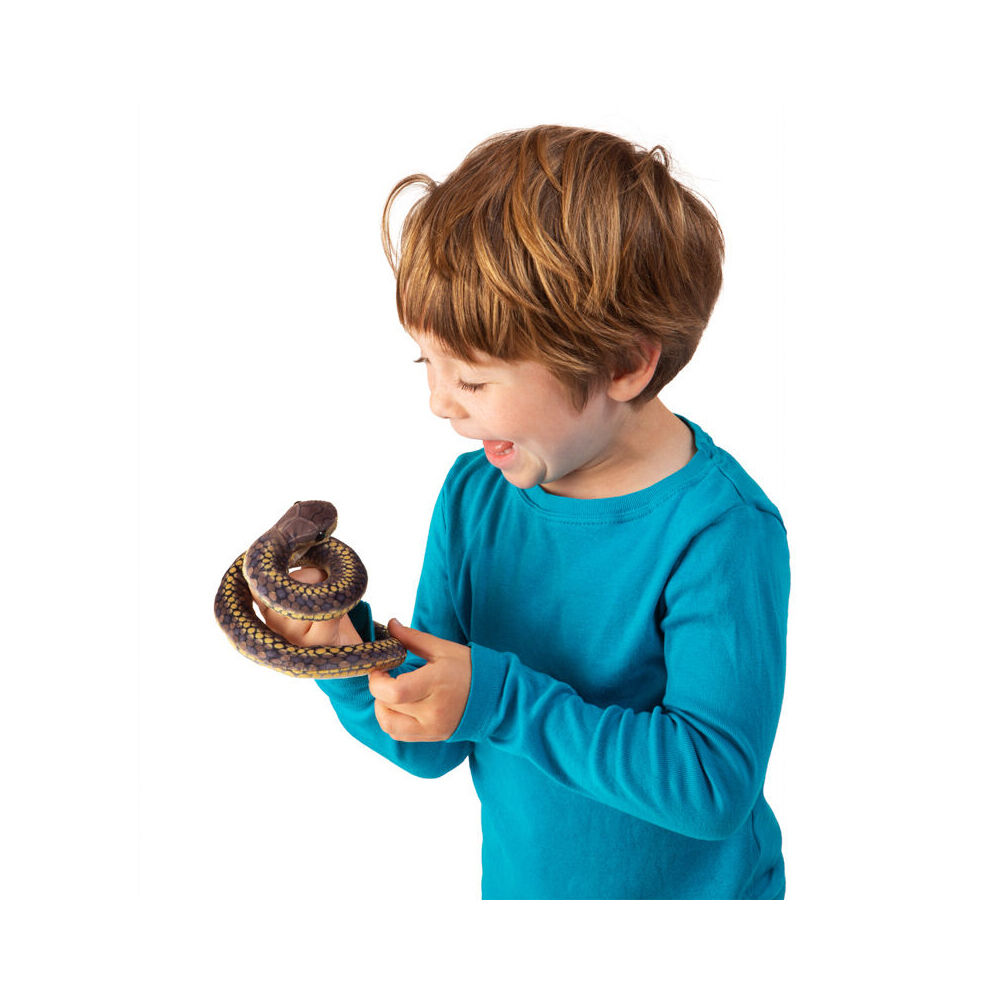 3pc Folkmanis Mini Snake Finger Puppet 13cm Kids Toy 3y+