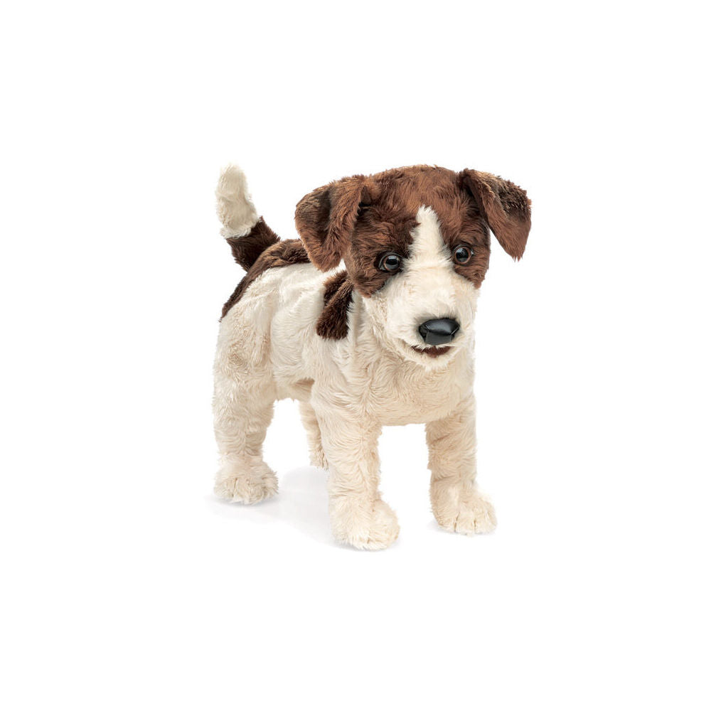 Folkmanis Jack Russell Smooth Coat Hand Puppet 33x13cm Toy 3y+