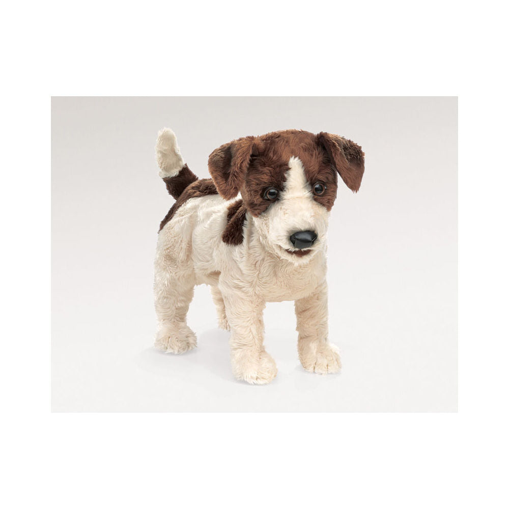 Folkmanis Jack Russell Smooth Coat Hand Puppet 33x13cm Toy 3y+
