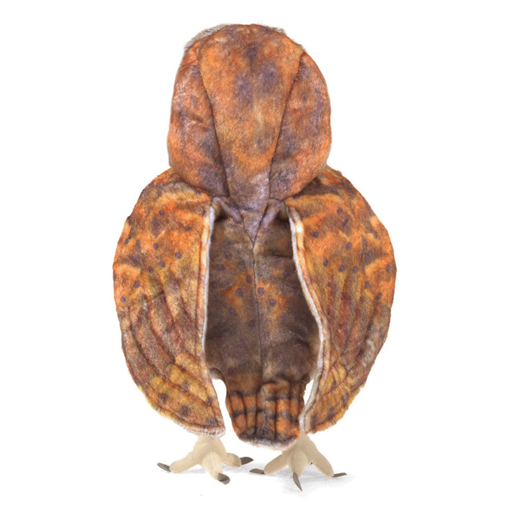 Folkmanis Barn Owl 36cm Animal Hand Puppet Kids/Children Toy 3y+