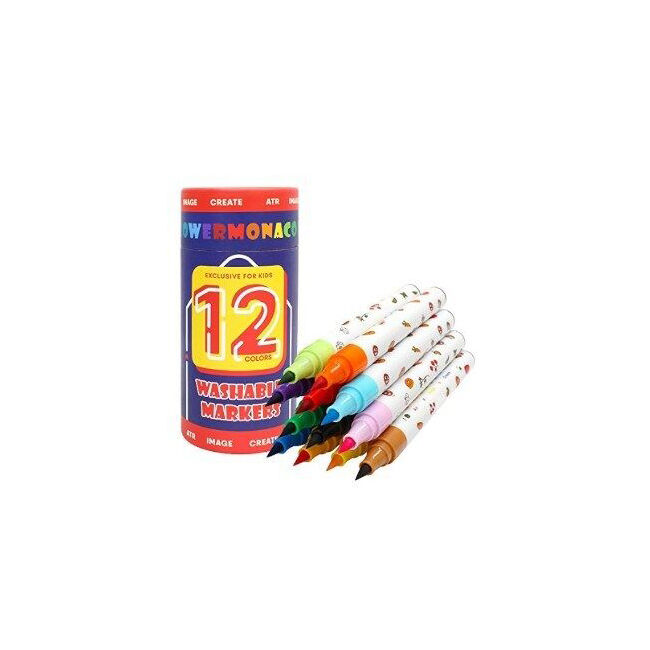 2x 12pc Flower Monaco Washable Makers Art Supplies & Craft Kids/Children - 3y+