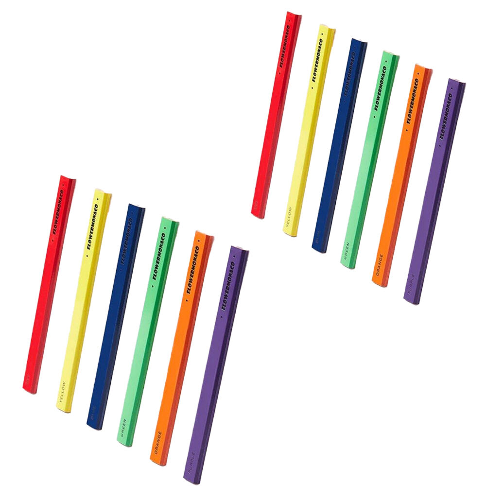 2PK Flower Monaco Coloured Pencils for Sketching Tools Art Kids/Children - 3y+
